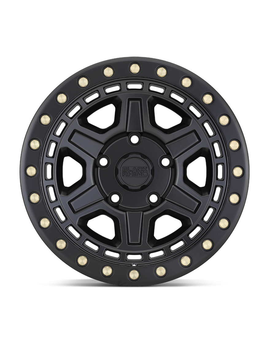Felga aluminiowa RENO Matte Black W/ Brass Bolts BLACK RHINO