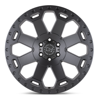 Felga aluminiowa WARLORD Matte Gunmetal BLACK RHINO - ujęcie 2