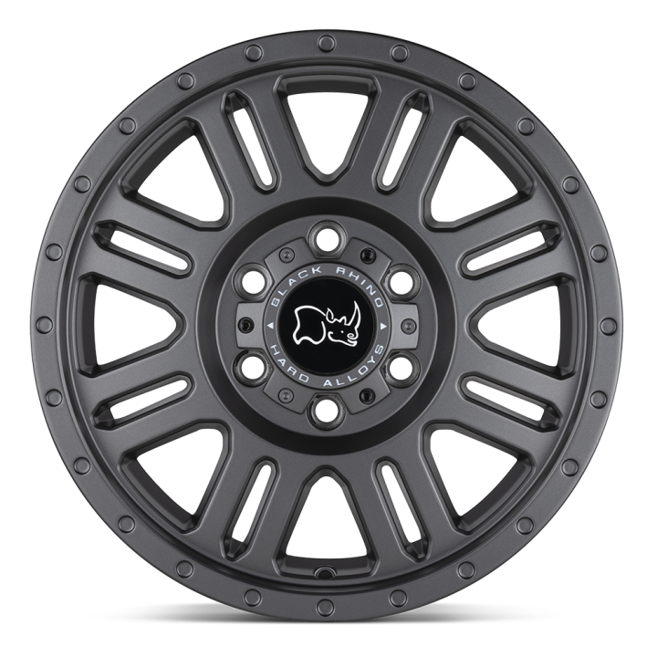 Felga aluminiowa YELLOWSTONE Matte Gunmetal BLACK RHINO - ujęcie 2