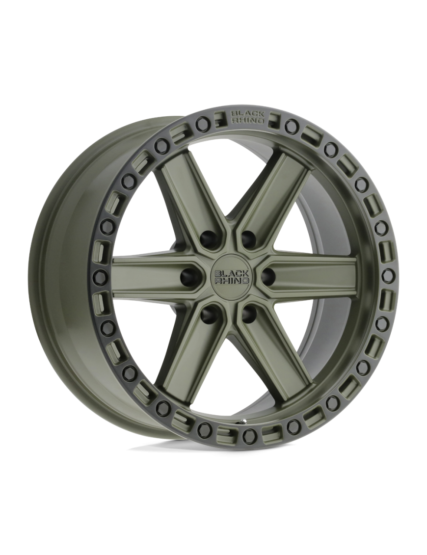 Felga aluminiowa HENDERSON Olive Drab Green W/ Black Ring BLACK RHINO