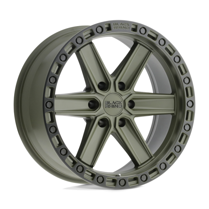 Felga aluminiowa HENDERSON Olive Drab Green W/ Black Ring BLACK RHINO