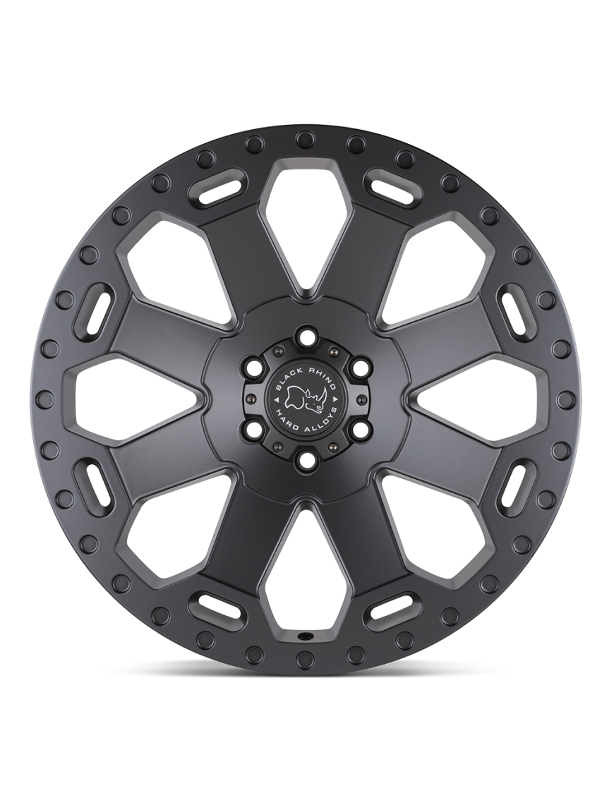 Felga aluminiowa WARLORD Matte Gunmetal BLACK RHINO - ujęcie 2