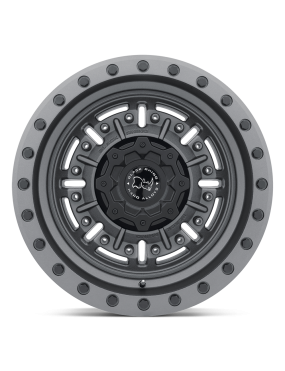 Felga aluminiowa ABRAMS Textured Matte Gunmetal BLACK RHINO - ujęcie 3