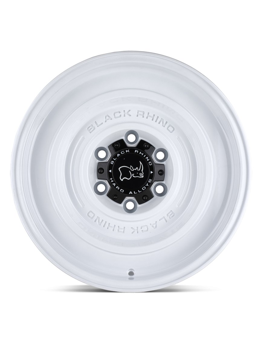 Felga aluminiowa SOLID Gloss White BLACK RHINO