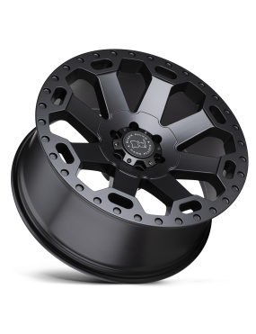 Felga aluminiowa WARLORD Matte Gunmetal BLACK RHINO