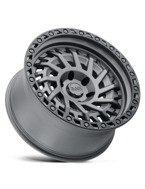 Felga aluminiowa SHREDDER Matte Gunmetal W/ Black Ring BLACK RHINO - ujęcie 3