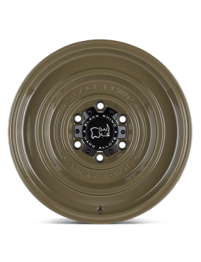 Felga aluminiowa SOLID Gloss Alligator Green BLACK RHINO