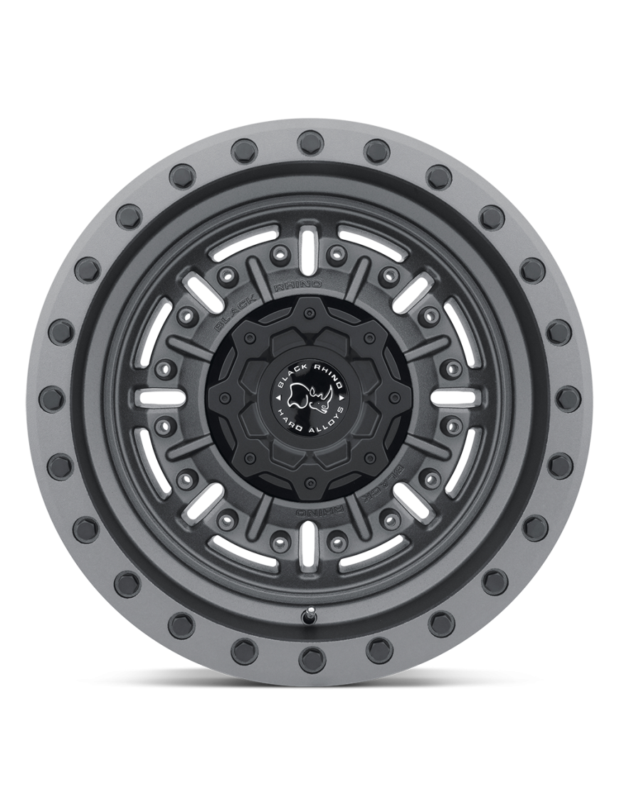 Felga aluminiowa ABRAMS Textured Matte Gunmetal BLACK RHINO - ujęcie 3