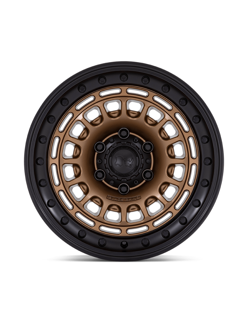 Felga aluminiowa BR014 SAHARA Matte Bronze W/ Gloss Black Lip BLACK RHINO - ujęcie 2