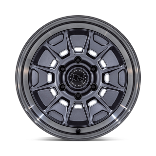 Felga aluminiowa BR021 MONDO Matte Gunmetal W/ Gloss Gray Lip BLACK RHINO - ujęcie 2