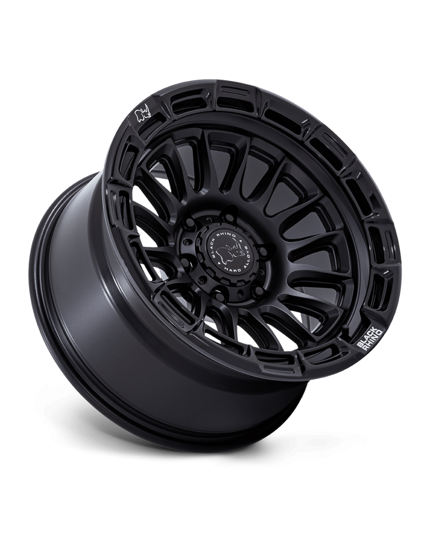 Felga aluminiowa BR025 RIVAL Matte Black W/ Gloss Black Lip BLACK RHINO - ujęcie 3