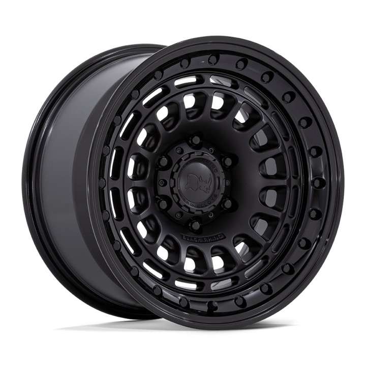 Felga aluminiowa BR014 SAHARA Matte Black W/ Gloss Black Lip BLACK RHINO