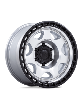 Felga aluminiowa BR018 VOYAGER Silver Machined W/ M-black Lip BLACK RHINO
