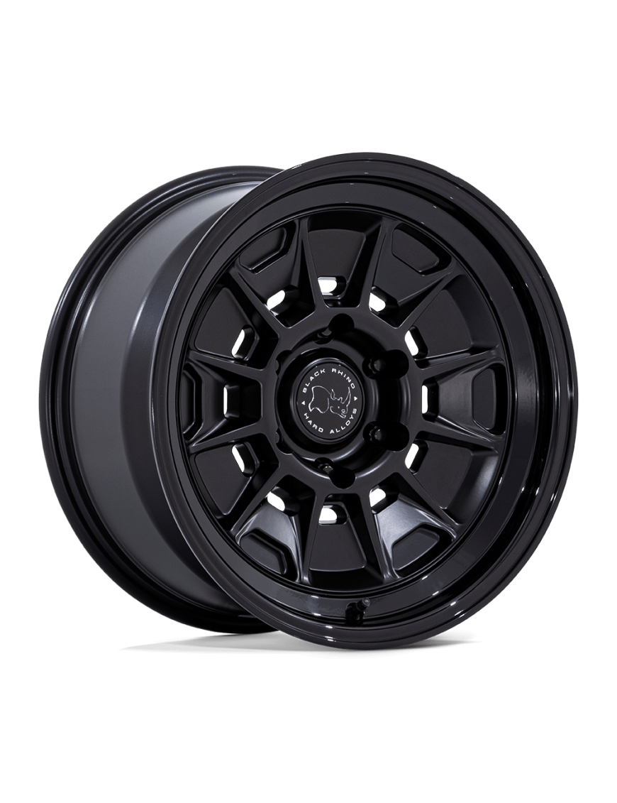 Felga aluminiowa BR021 MONDO Matte Black W/ Gloss Black Lip BLACK RHINO