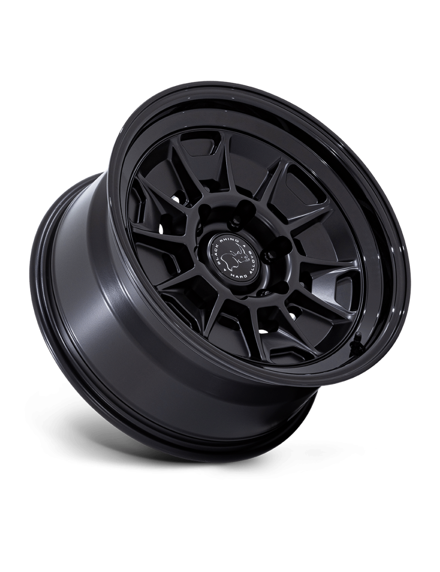 Felga aluminiowa BR021 MONDO Matte Black W/ Gloss Black Lip BLACK RHINO - ujęcie 2