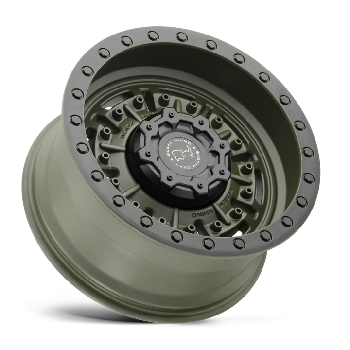 Felga aluminiowa ABRAMS Olive Drab Green BLACK RHINO - ujęcie 2