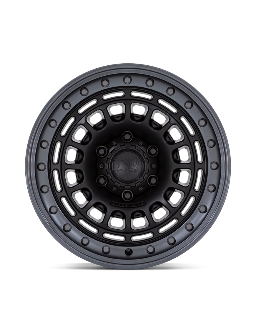 Felga aluminiowa BR014 SAHARA Matte Black W/ Gunmetal Lip BLACK RHINO