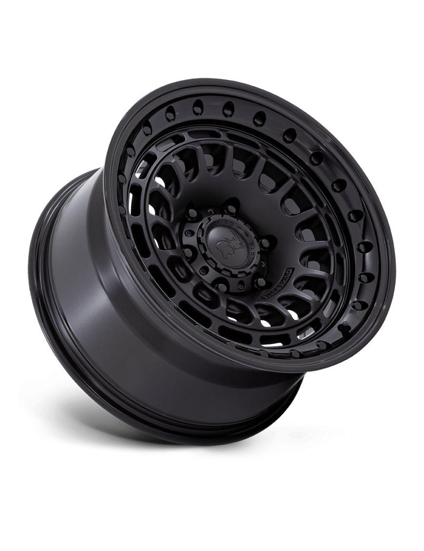 Felga aluminiowa BR014 SAHARA Matte Black W/ Gloss Black Lip BLACK RHINO - ujęcie 2