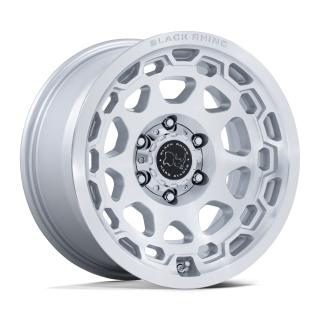 Felga aluminiowa BR026 CONGO Gloss Silver W/ Machined Face BLACK RHINO