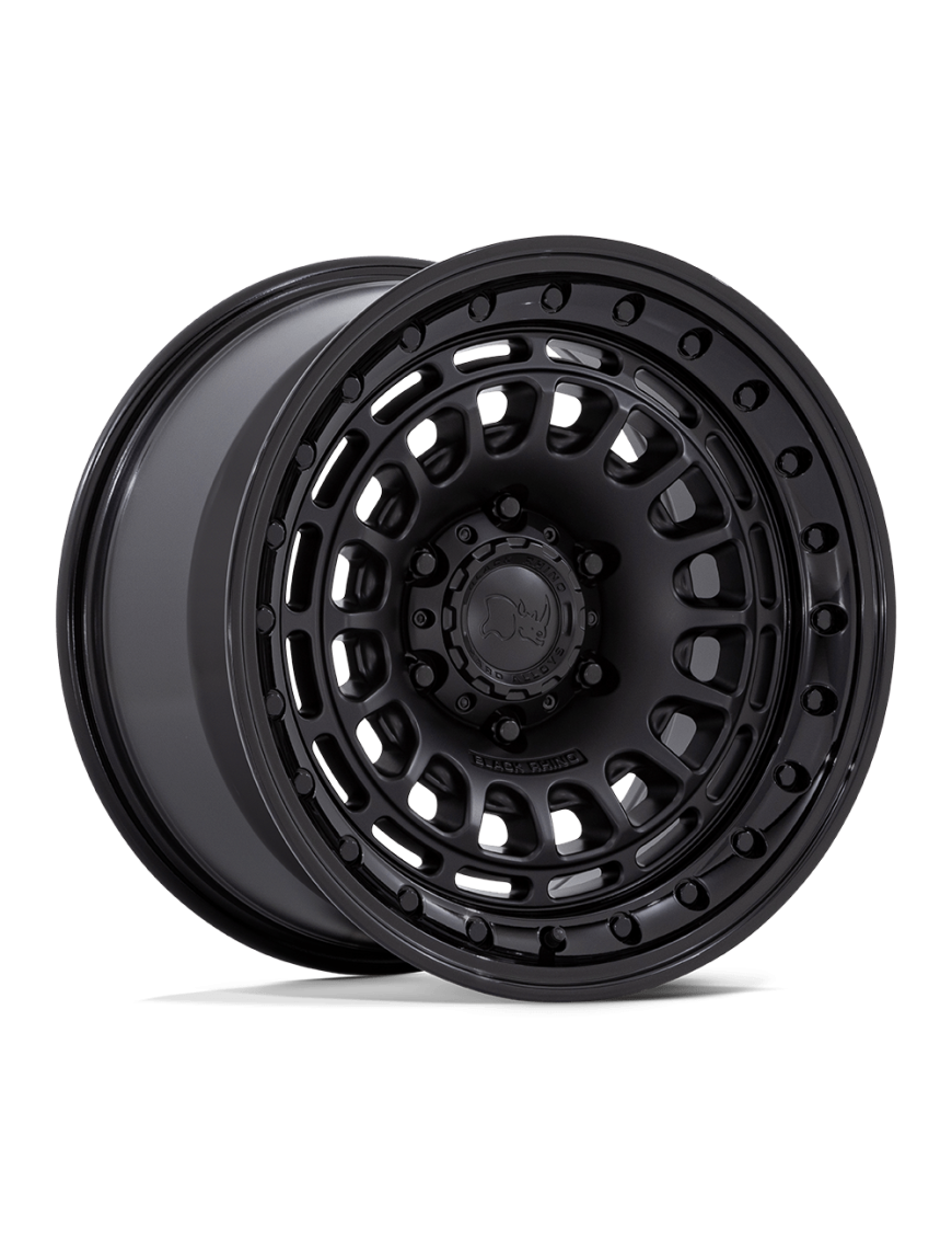 Felga aluminiowa BR014 SAHARA Matte Black W/ Gloss Black Lip BLACK RHINO