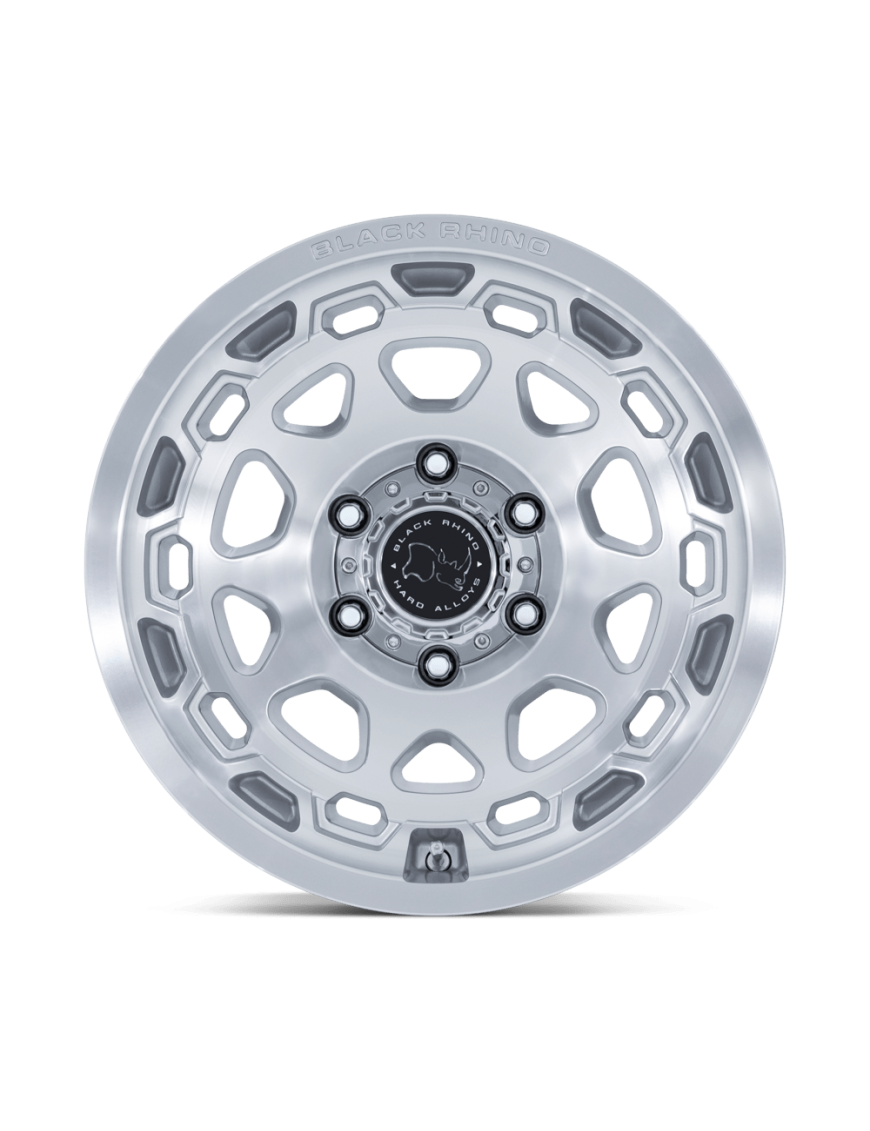 Felga aluminiowa BR026 CONGO Gloss Silver W/ Machined Face BLACK RHINO - ujęcie 3