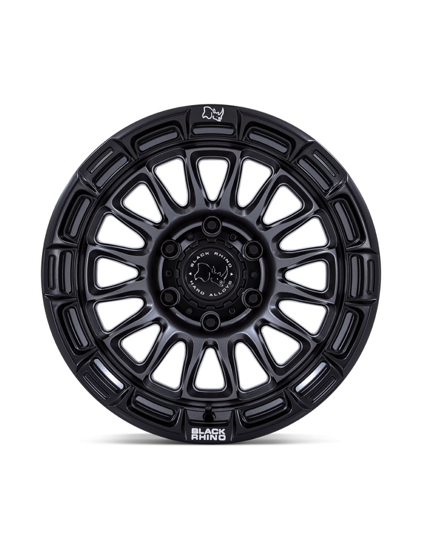 Felga aluminiowa BR025 RIVAL Matte Gunmetal W/ Matte Black Lip BLACK RHINO