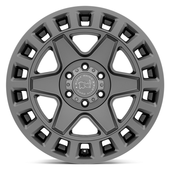 Felga aluminiowa YORK Matte Gunmetal BLACK RHINO - ujęcie 2