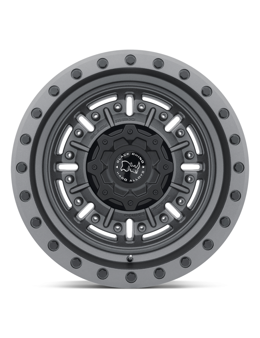 Felga aluminiowa ABRAMS Textured Matte Gunmetal BLACK RHINO - ujęcie 3