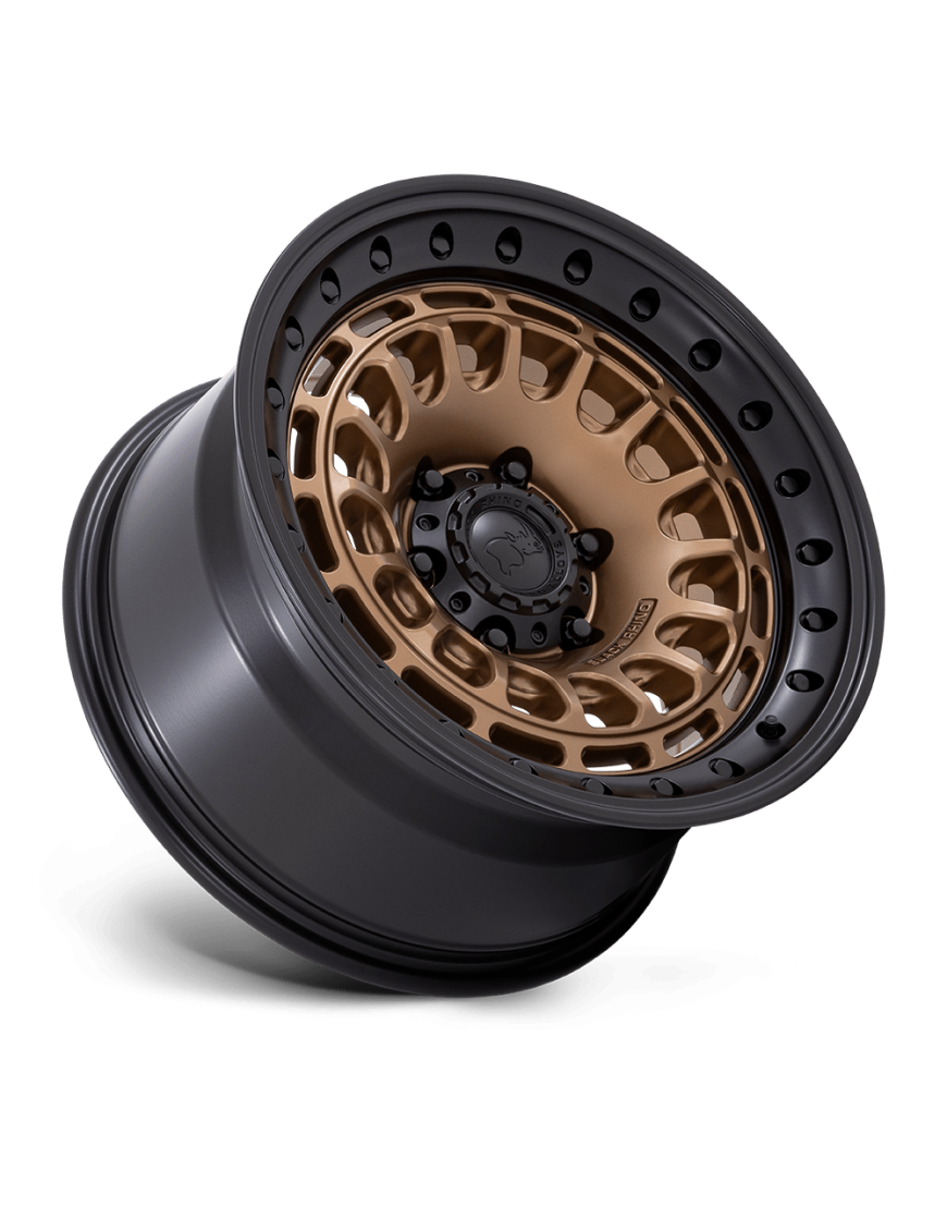 Felga aluminiowa BR014 SAHARA Matte Bronze W/ Gloss Black Lip BLACK RHINO - ujęcie 3