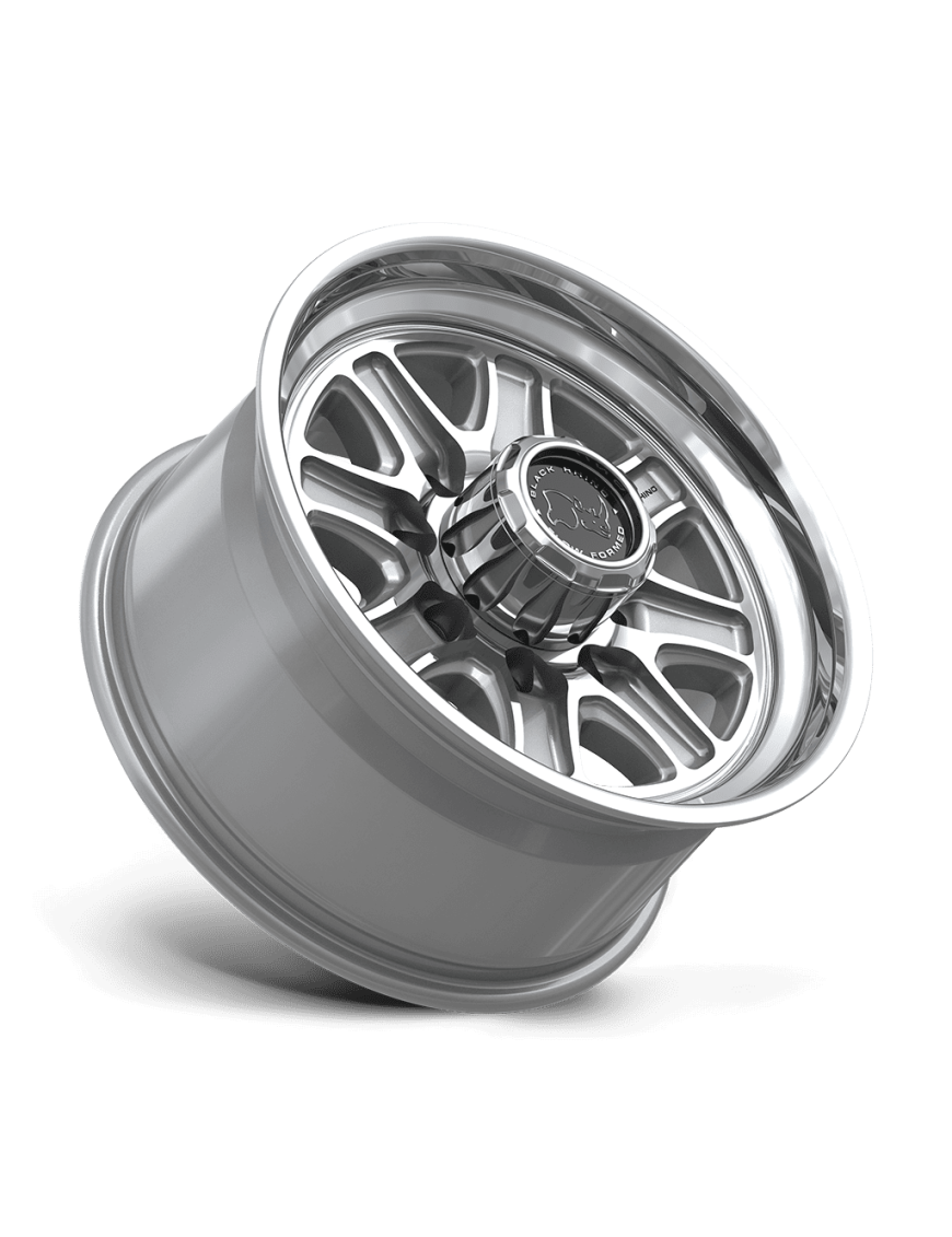 Felga aluminiowa BR032 ECHO Gloss Silver W/ Machined Face BLACK RHINO - ujęcie 2