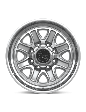 Felga aluminiowa BR032 ECHO Gloss Silver W/ Machined Face BLACK RHINO - ujęcie 3