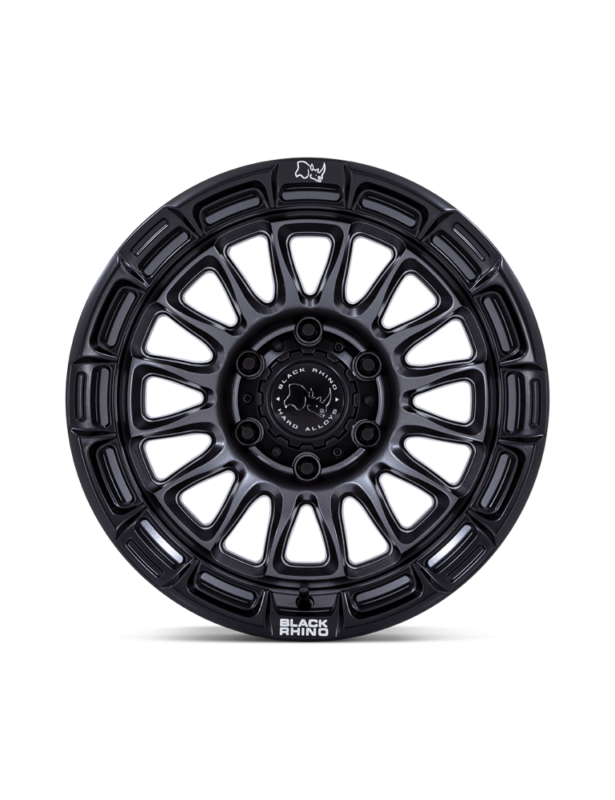Felga aluminiowa BR025 RIVAL Matte Gunmetal W/ Matte Black Lip BLACK RHINO