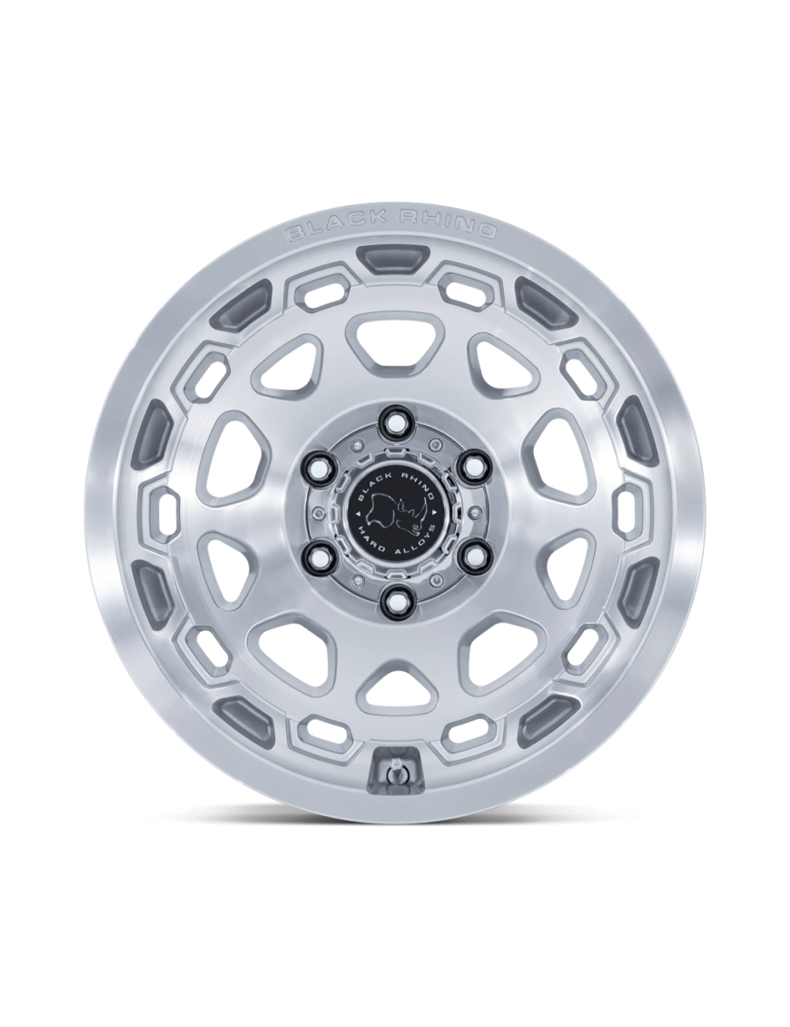 Felga aluminiowa BR026 CONGO Gloss Silver W/ Machined Face BLACK RHINO - ujęcie 3