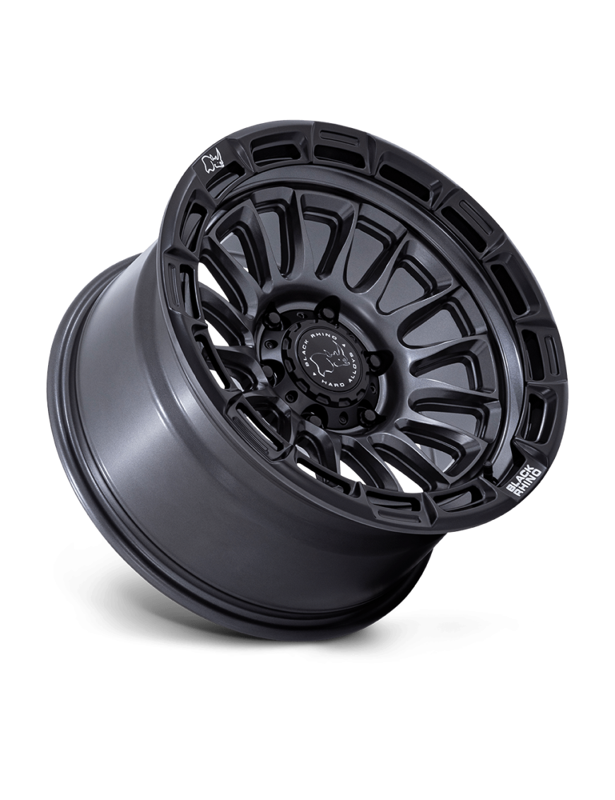 Felga aluminiowa BR025 RIVAL Matte Gunmetal W/ Matte Black Lip BLACK RHINO