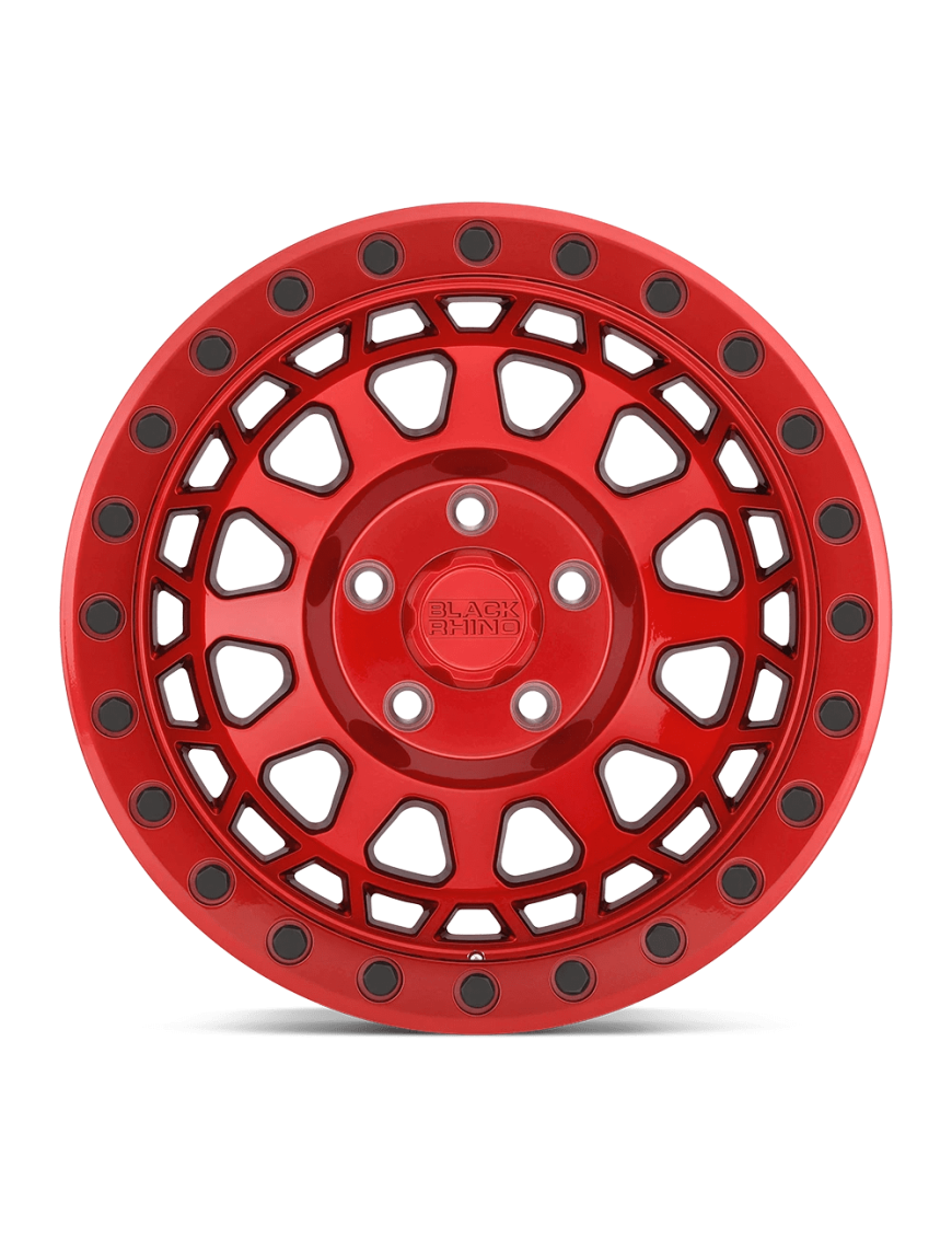 Felga aluminiowa Candy RED W/ Black Bolts Primm Black Rhino - ujęcie 3