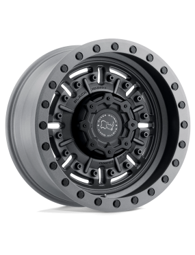 Felga aluminiowa Textured Matte Gunmetal Abrams Black Rhino