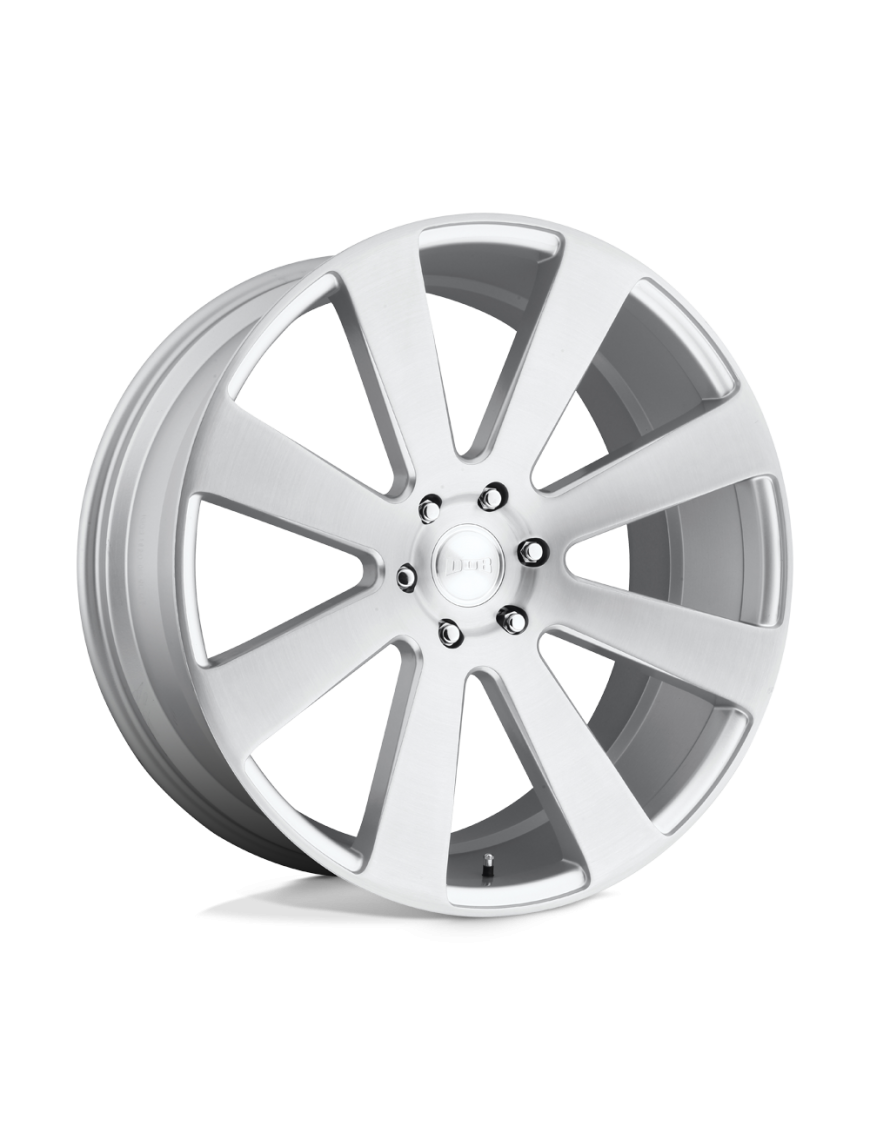 Felga aluminiowa S213 8-BALL Gloss Silver Brushed DUB
