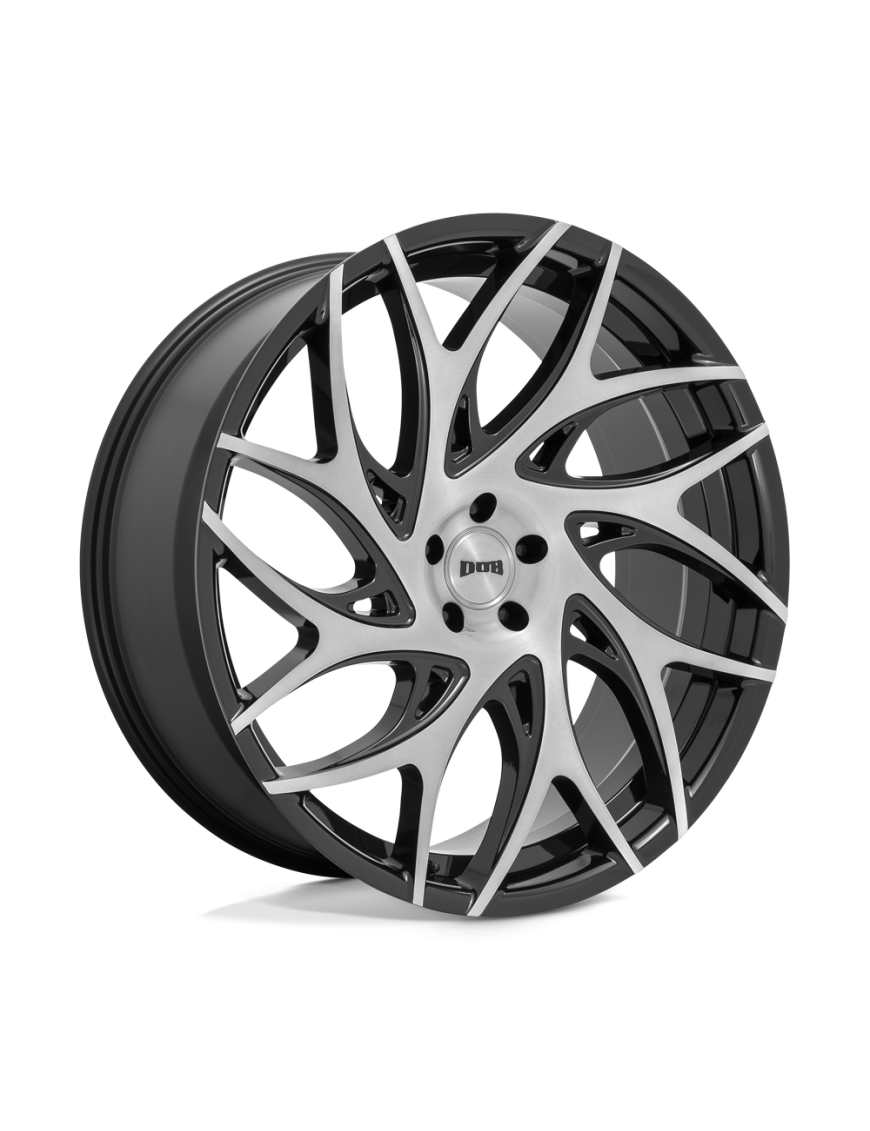 Felga aluminiowa S260 G.O.A.T. Brushed Face W/ Gloss Black Dark Tint Spokes DUB