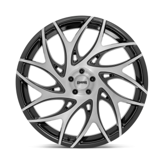 Felga aluminiowa S260 G.O.A.T. Brushed Face W/ Gloss Black Dark Tint Spokes DUB - ujęcie 2