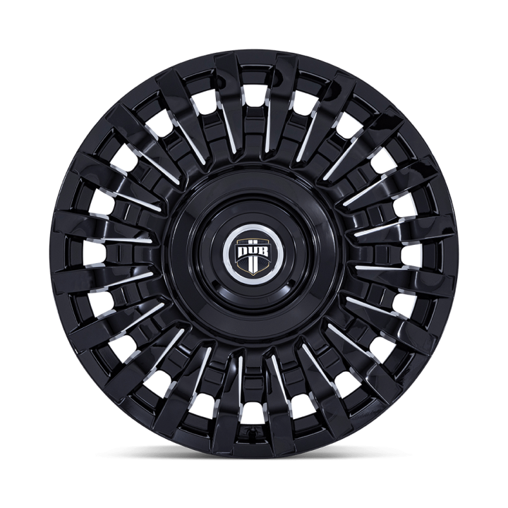 Felga aluminiowa DC272 HONCHO Gloss Black Milled DUB - ujęcie 3