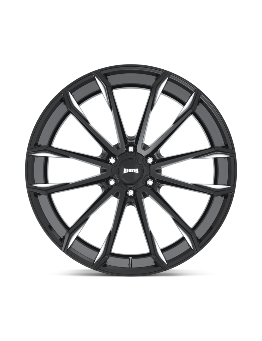 Felga aluminiowa S252 CLOUT Gloss Black Milled DUB - ujęcie 3