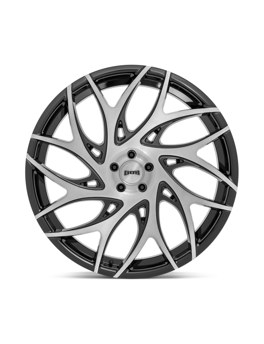 Felga aluminiowa S260 G.O.A.T. Brushed Face W/ Gloss Black Dark Tint Spokes DUB
