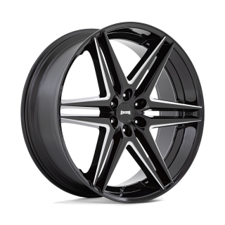 Felga aluminiowa S267 DIRTY DOG Glossy Black Milled DUB