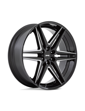 Felga aluminiowa S267 DIRTY DOG Glossy Black Milled DUB