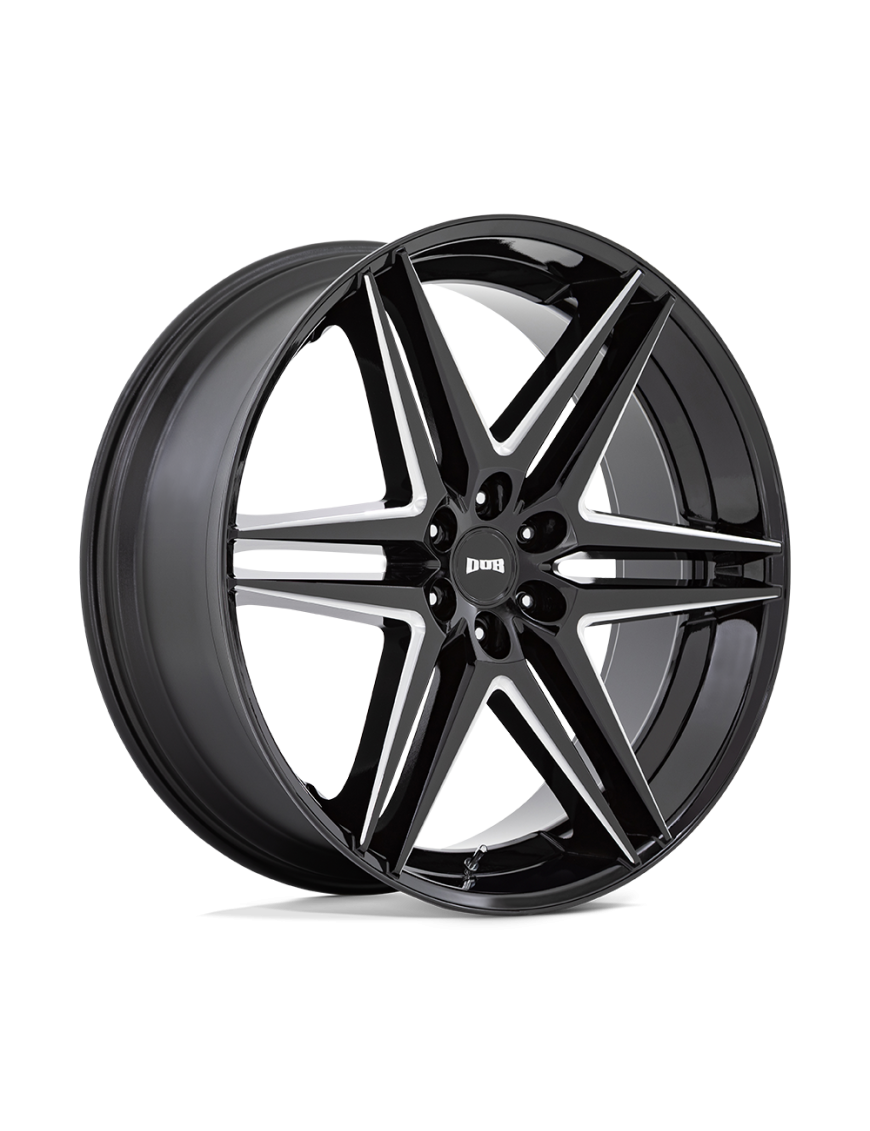 Felga aluminiowa S267 DIRTY DOG Glossy Black Milled DUB