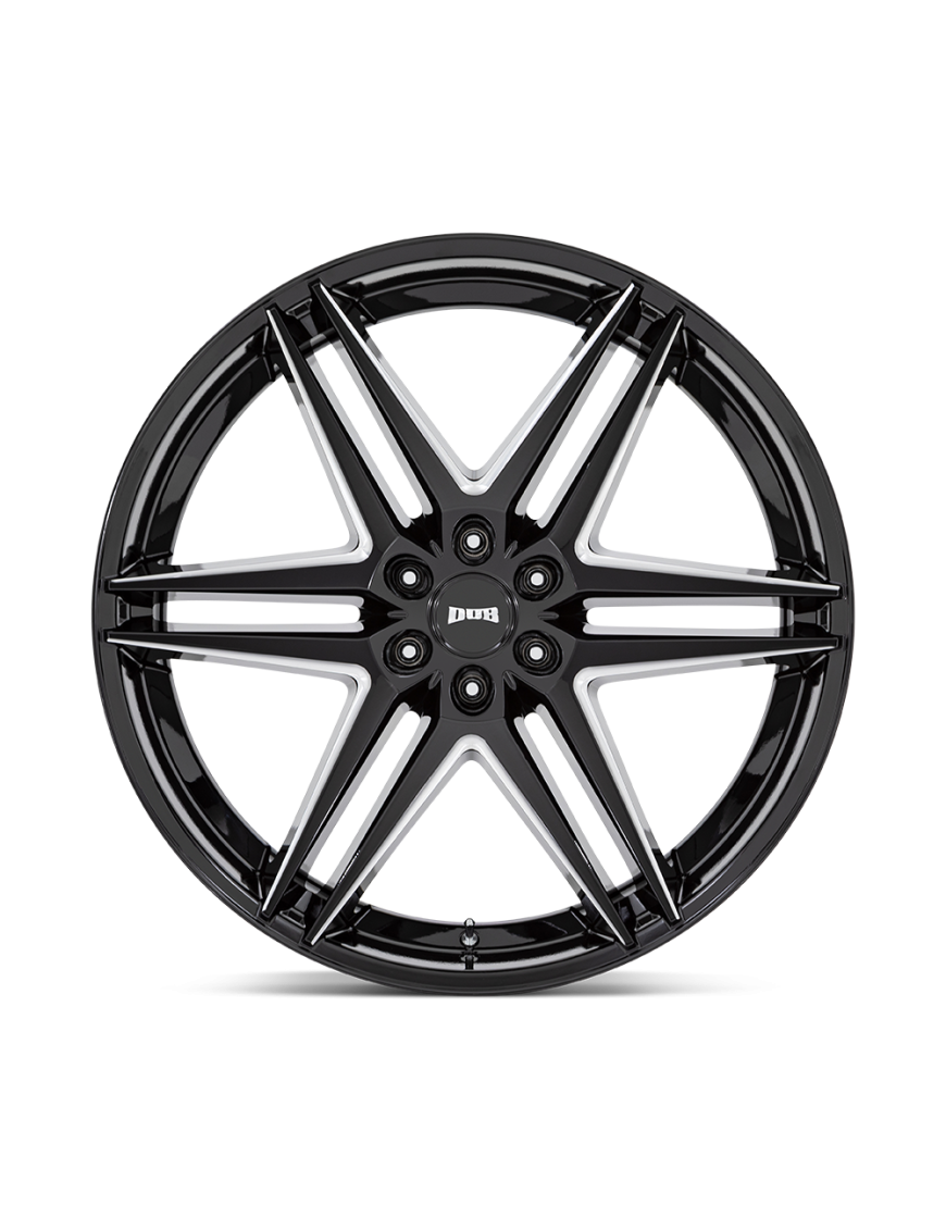 Felga aluminiowa S267 DIRTY DOG Glossy Black Milled DUB - ujęcie 2