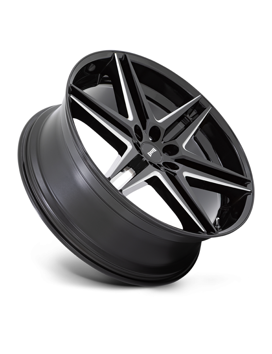 Felga aluminiowa S267 DIRTY DOG Glossy Black Milled DUB - ujęcie 3