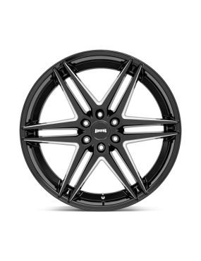 Felga aluminiowa S267 DIRTY DOG Glossy Black Milled DUB