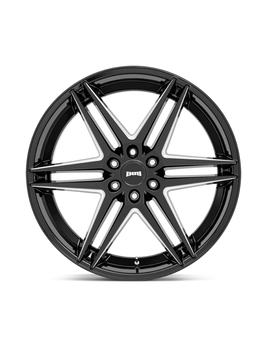 Felga aluminiowa S267 DIRTY DOG Glossy Black Milled DUB