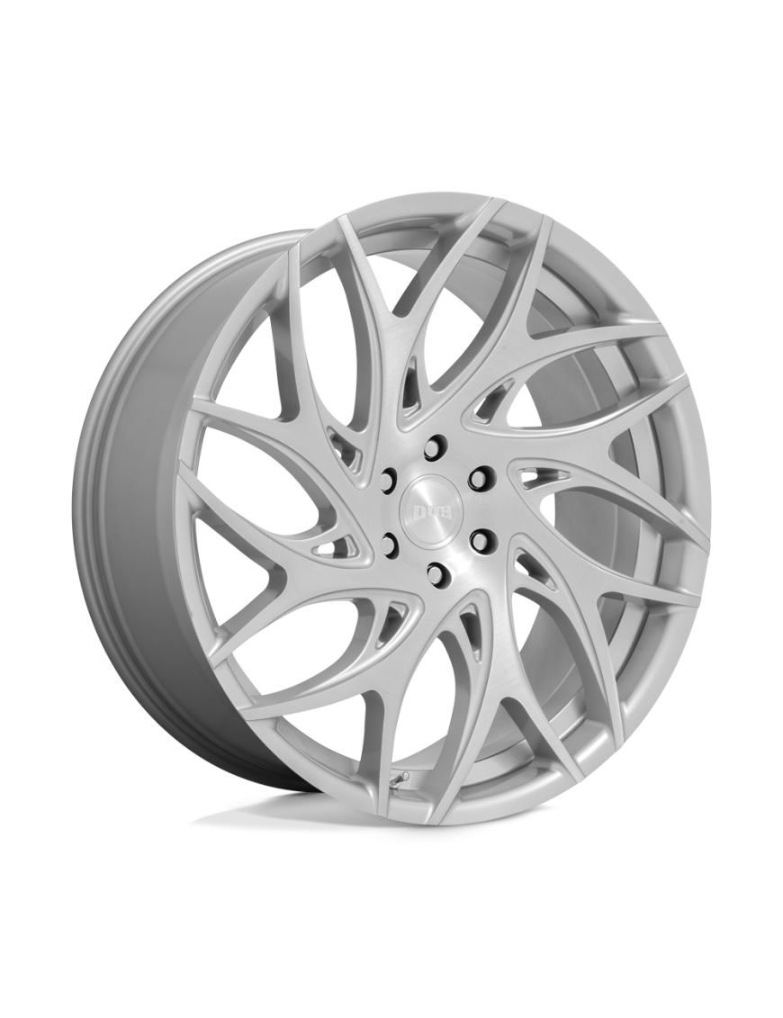 Felga aluminiowa S261 G.O.A.T. Silver Brushed Face DUB